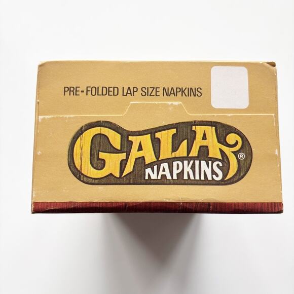 Vintage Brand New in Box 50 Gala Napkins Bicentennial Edition 1776-1976 2-Ply - Picture 3 of 4